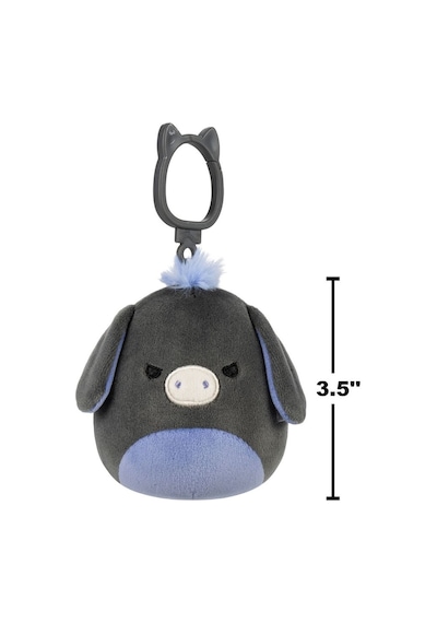 Squishmallows Eşek Don 9cm Klipsli Cp00490 Renkli