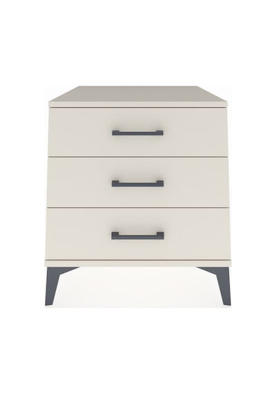 Kronos Komodin 3 Çekmeceli 60x59x64 Aytaşı-aytaşı Aytaşı