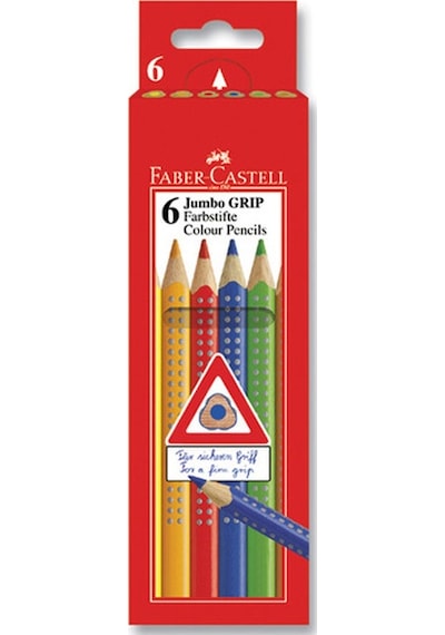 Faber Castell Jumbo Grip Boya Kalemi 6 Renk