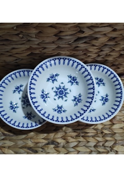Güral Porselen Ada 16 Cm Küçük 12 Adet Çukur Yemek Tabak