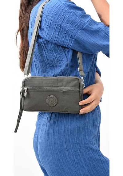 Baginn Klinkır Kumaş Mini Çapraz Askılı Kadın Çanta 571 Collection Yağmur Geçirmez El Çantası 20 10 Cm 001