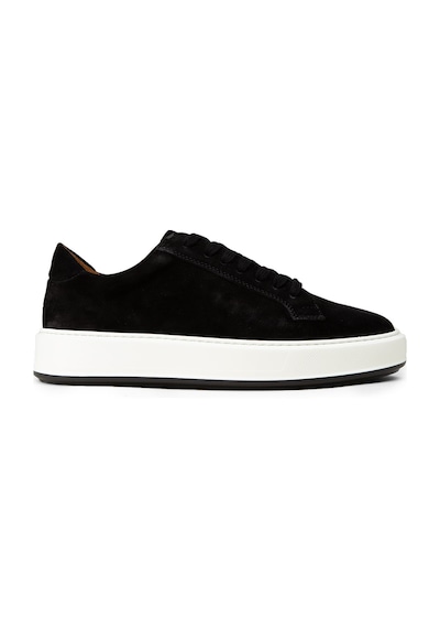 Deery Erkek Hakiki Süet Siyah Sneaker Ayakkabı - E4182msyhe01 Siyah
