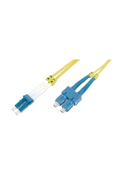 Beek Fiber Patch cord , 3.0mm Duplex , SM OS2 9u, LC-SC/PC 5M