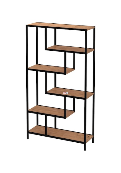 Bofigo 6 Raflı Kitaplık Dekoratif Kitaplık Metal Kitaplık Ofis Kitaplığı Larissa Çam Çam Bofigo 6 Raflı Kitaplık Dekoratif Kitaplık Metal Kitaplık Ofis Kitaplığı Larissa Çam Çam