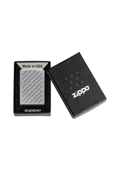 Zippo Triangles And Diamonds Dizayn Çakmak Gri