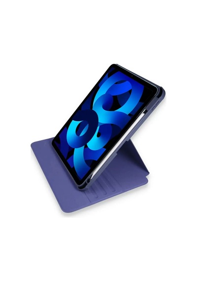 Apple iPad Uyumlu  Pro 11 2021 Kılıf Starling 360 Kalemlikli Tablet Kılıf - Lacivert Arka Kapak