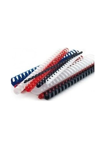 Mas Plastik Spiral 14Mm 100 Lü Beyaz