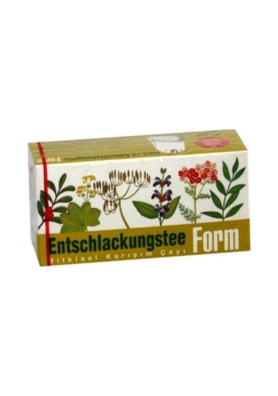 Entschlackungstee Form Alman Form Bitkisel Karışım Çayı 20'li Entschlackungstee Form Alman Form Bitkisel Karışım Çayı 20'li