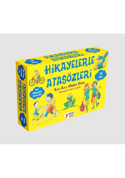 Hikayelerle Atasözleri 3. ve 4. Sınıf Hikaye Seti - Yuva Yayınları