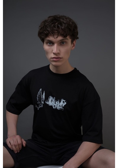 Flood Of Style Unisex Vlone Siyah T Shirt