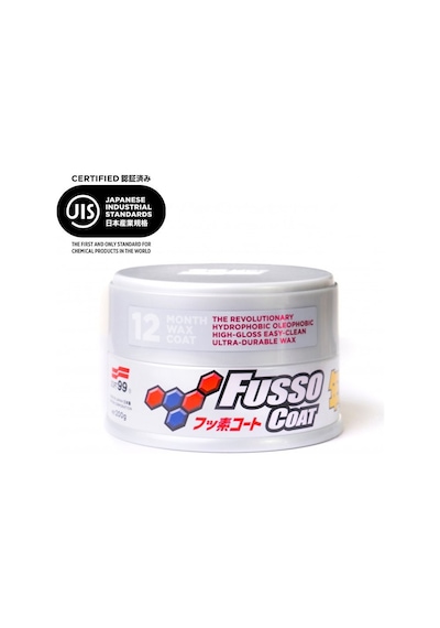 Soft99 Fusso Coat 12 Aylık Wax Açık Renk Avrupa Ver. 200gr.