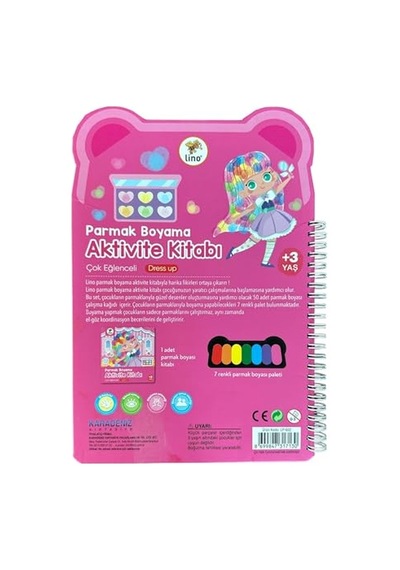 Boyama Aktivite Kitabı Dress Up Genel