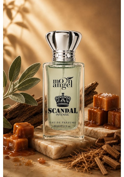 Erkek Parfümü Scandal Intense 50 Ml Edp Kalıcı Parfüm Aromatik - Odunsu