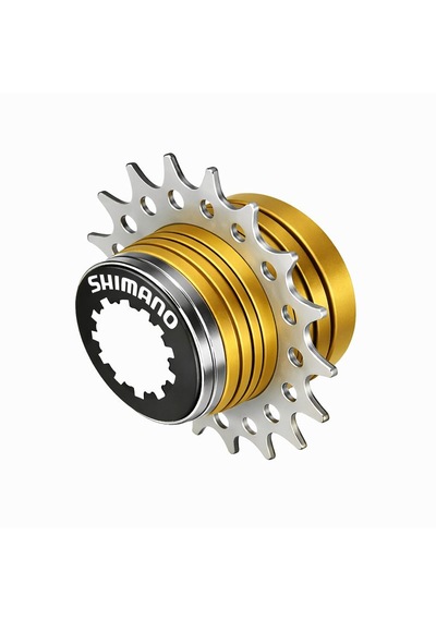 Shımano Single Speed Tek Dişli Kit 15t Sarı