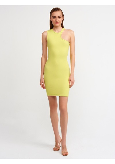 Dilvin 9136 Fitilli Mini Elbise
