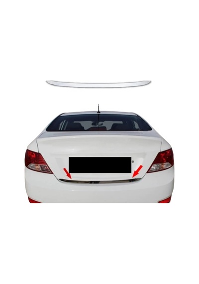 Hyundai Accent Blue Krom Bagaj Alt Çıta 2011 Ve Üzeri P.çelik