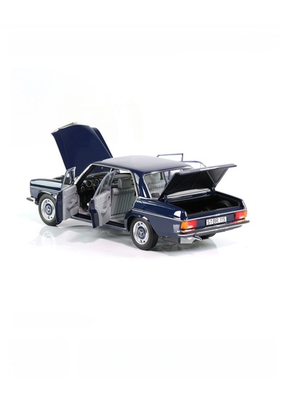 Norev 1:18 1970 Mercedes Benz 200 W115 Limousine - Midnight Blue