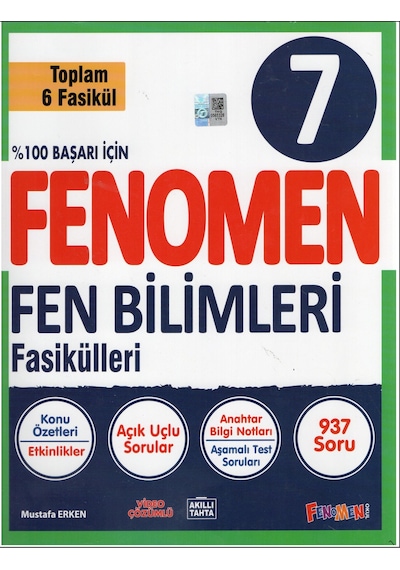 Fenomen 7. Sınıf Fen Bilimleri Fasikülü