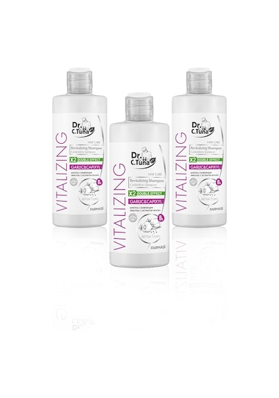 Farmasi Dr. C.Tuna Vitalizing Sarımsaklı Şampuan 3 x 225 ML