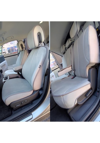 Bod Hyundai Ionıq 5 Oto Koltuk Koruyucu Kılıf Marin Serisi Gri İoniq 5