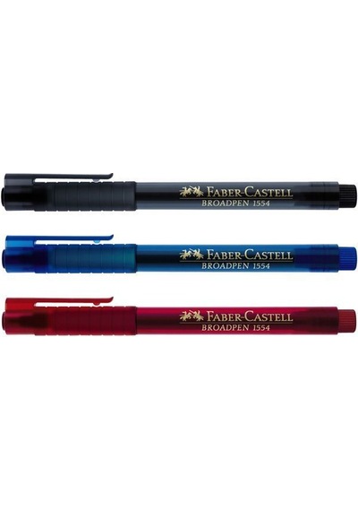 Faber-Castell 1554 Broadpen Mor 1 Adet