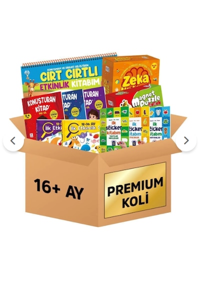 Yükselen Zeka 16+ Ay Premium Koli