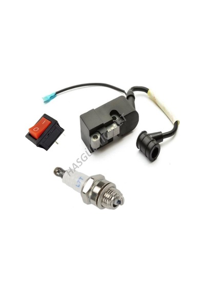 Hsgl Motorlu Testere Ateşleme Bobini Buji Düğme Set N11.1090