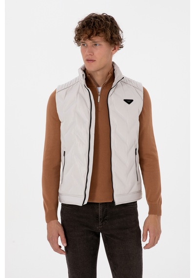 U.s. Polo Assn. Erkek Yelek Dokuma 50310304-vr256 İnci