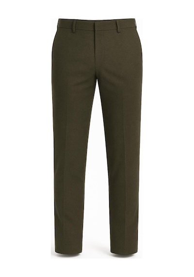 Classics Men Captiva Klasik Fit Likralı Erkek Kanvas Pantolon - 7413 haki