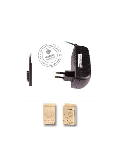 Teknikshop Microsoft Uyumlu Surface Pro 3 Tablet Adaptör - Şarj Cihazı 551303337