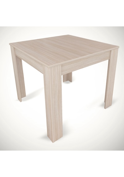 Pasific Home Single Mutfak Yemek Masası, 90x90 cm, Kare, Meşe