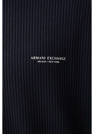 Armani Exchange Fitilli Dik Yaka Fermuarlı Sweat Erkek Sweat Xm003425 Af28569 Ub101 Lacivert