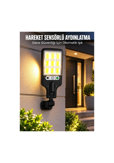 Dış Mekan Sensörlü Aydınlatma Modern Ve Kullanıcı Dostu Yeni Nesil Düz Renkli