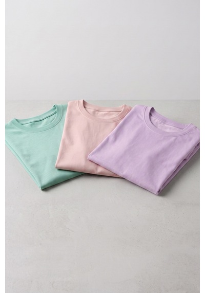 Kiagu Kız Erkek Çocuk Basic Tişört 3'lü Set Pamuklu Kısa Kollu Çocuk Tişört 2-13 Yaş T-shirt Çok Renkli Kiagu Kız Erkek Çocuk Basic Tişört 3'lü Set Pamuklu Kısa Kollu Çocuk Tişört 2-13 Yaş T-shirt Çok Renkli