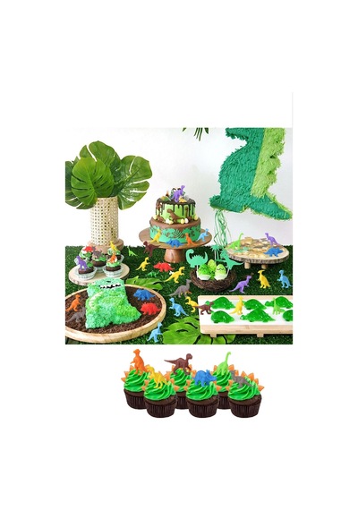 Toy Play 12 Parça Renkli Mini Dinozor Figür Seti 4-6 Cm Sku683