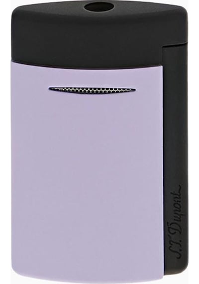 010865 St Dupont New Minijet Mat Siyah-lila Çakmak