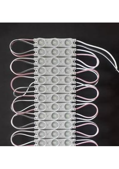 Beyaz 20 Adet Mercekli Modül Led 1,2w 12 Volt