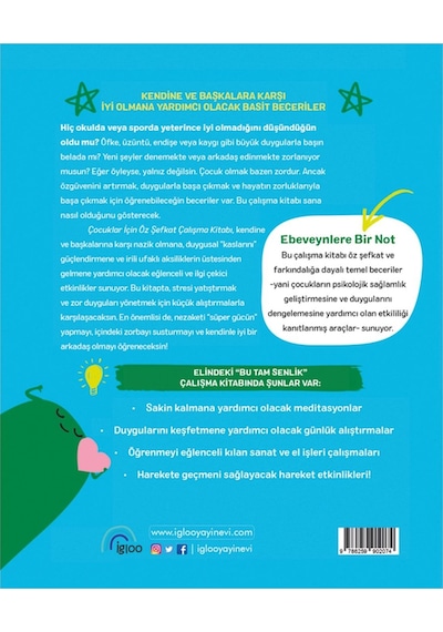 Çocuklar İçin Öz Şefkat Çalışma Kitabı