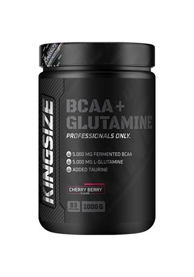 Kingsize Nutrition Bcaa + Glutamine Powder 1000 Gr - Kırmızı Meyveler