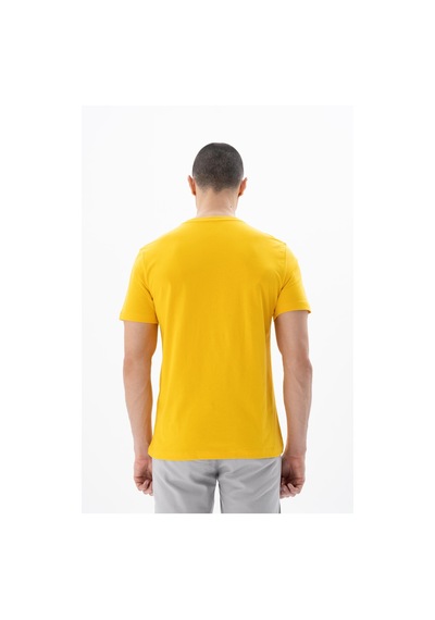 AR-MA Arma Erkek Regular Fit Bisiklet Yaka Tişört Y25344405301 Sarı