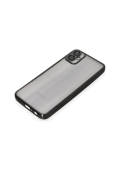 Samsung Galaxy A05 Uyumlu Kılıf Lensli Silikon - Siyah