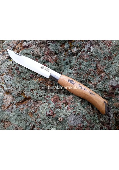 El İşçiliği Kamp Çakı-çevir Kilitle-20 CM Gümüş