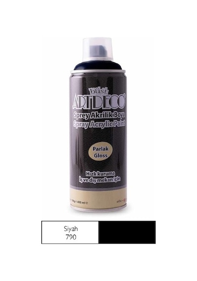 Artdeco Sprey Boya 400 Ml Siyah Y-400-790