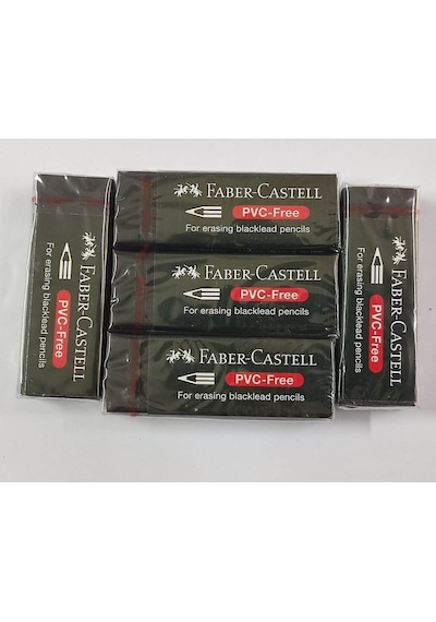 Silgi-faber-castell Büyük Boy Siyah Silgi-5 Adet