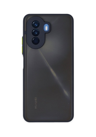 Huawei Nova Y70 Uyumlu Kılıf Montreal Silikon Kapak - Lacivert