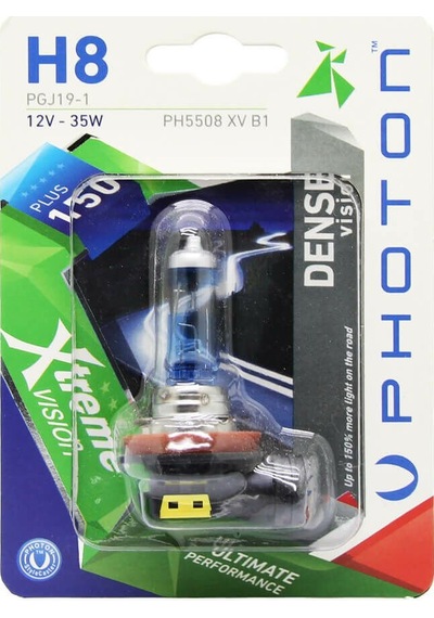 H8 12v 35w Xtreme Vısıon +%150 Fazla Işık 2 Adet