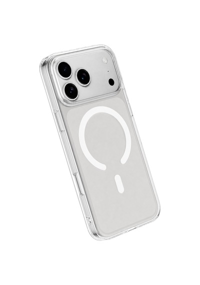 Apple Uyumlu iPhone 18 Pro Max Combo Sert Şeffaf Magsafe Kapak - Şeffaf