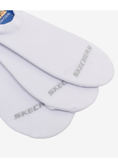 Skechers 3'lü Paket Essential Görünmez Çorap Unisex Beyaz Çorap S2520313-2325