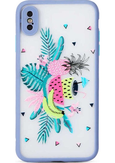 Apple Uyumlu iPhone Xs Max 6.5 Kılıf Zore Fily Kapak Mor