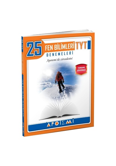 Tyt Fen Bilimleri 25 Li Denemeleri Apotemi Yayınları
